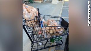 A Rhode Island police officer bought groceries for an elderly shut-in who had no food at home