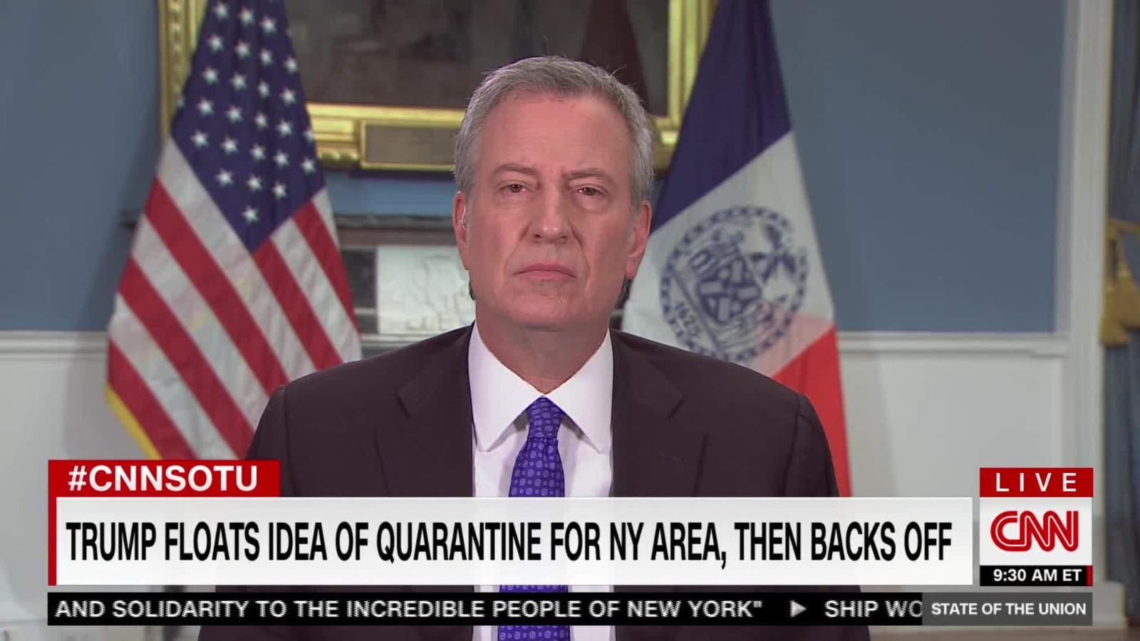 Bill De Blasio Searches For His Footing In Coronavirus Crisis Cnnpolitics