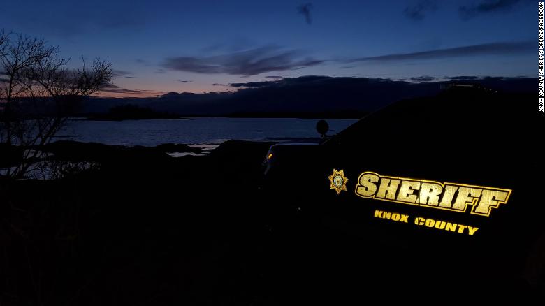 The incident happened to a man from New Jersey who was staying with roommates on an island in Maine.