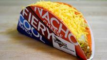 IRVINE, CA - SEPTEMBER 12:  The Doritos Locos Taco continues to be a best seller for Taco Bell.  (Photo by Joshua Blanchard/Getty Images for Taco Bell)