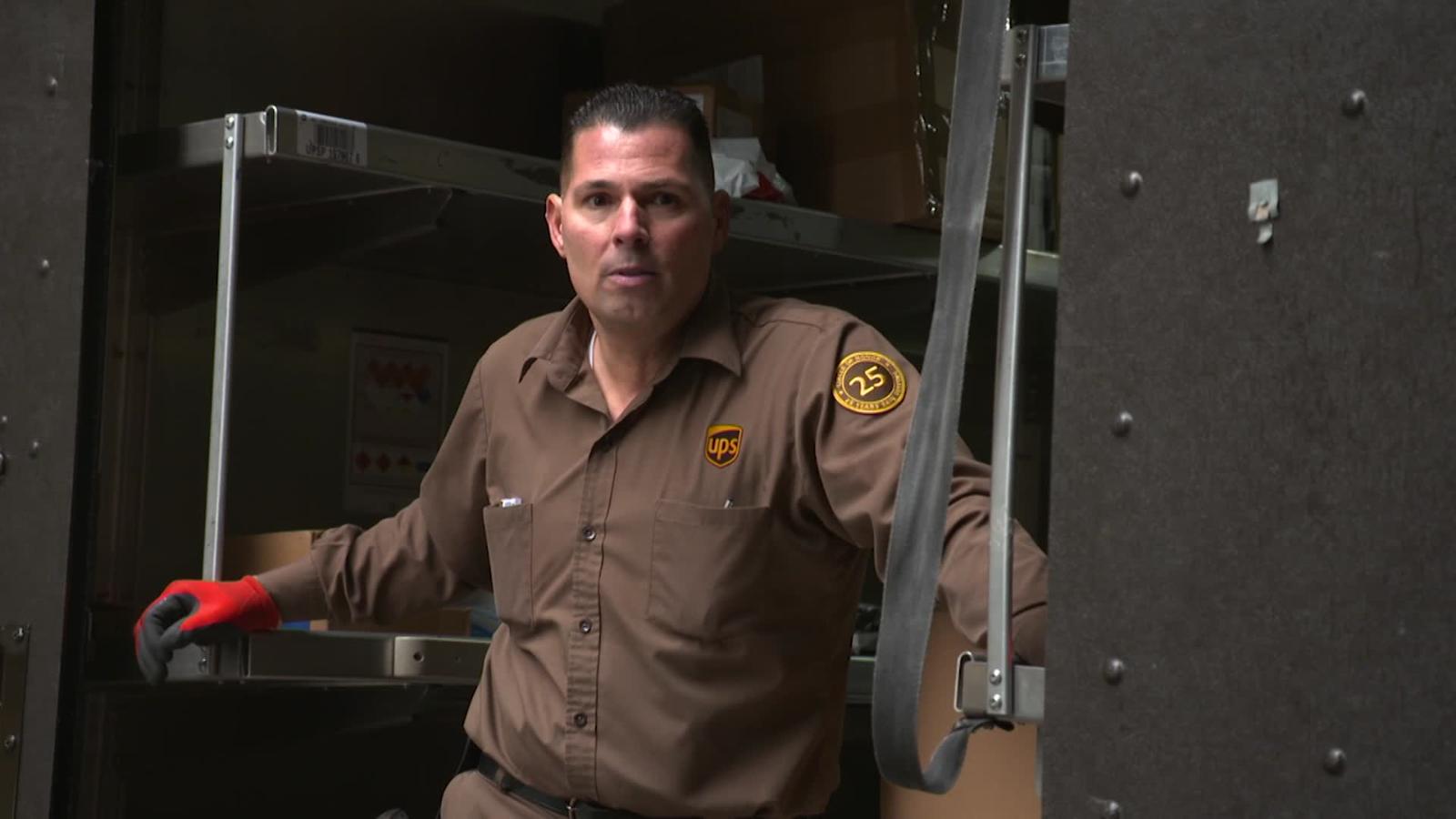 UPS drivers: 'We're getting flat out 