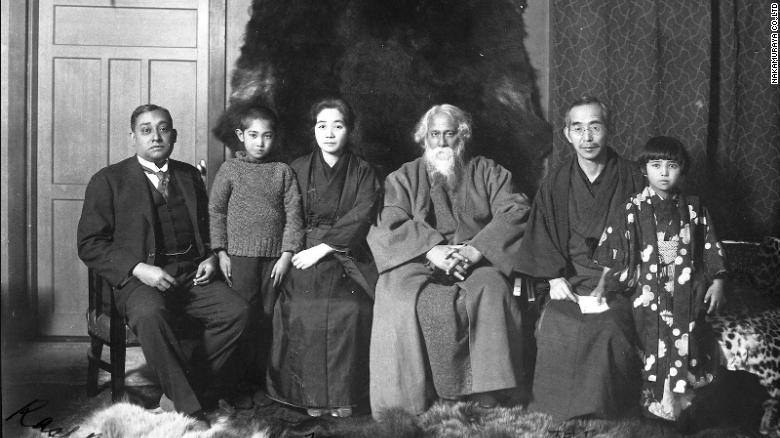 Rash Behari Bose pictured here with poet and Nobel laureate Rabindranath Tagore.