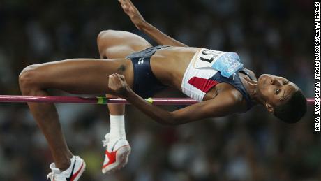 Chaunté Lowe (then Howard) competed at her first Olympics at Athens 2004 at the age of just 20.