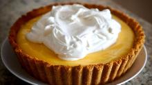 Silvia Rubiales Bussell No-Bake Meyer Lemon Cheesecake Pie