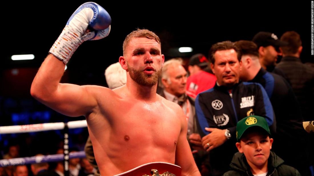 World champion boxer Billy Joe Saunders suspended following domestic  violence 'advice' video - CNN
