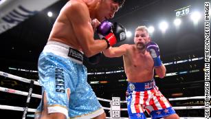 British boxer Billy Joe Saunders has license suspended over video