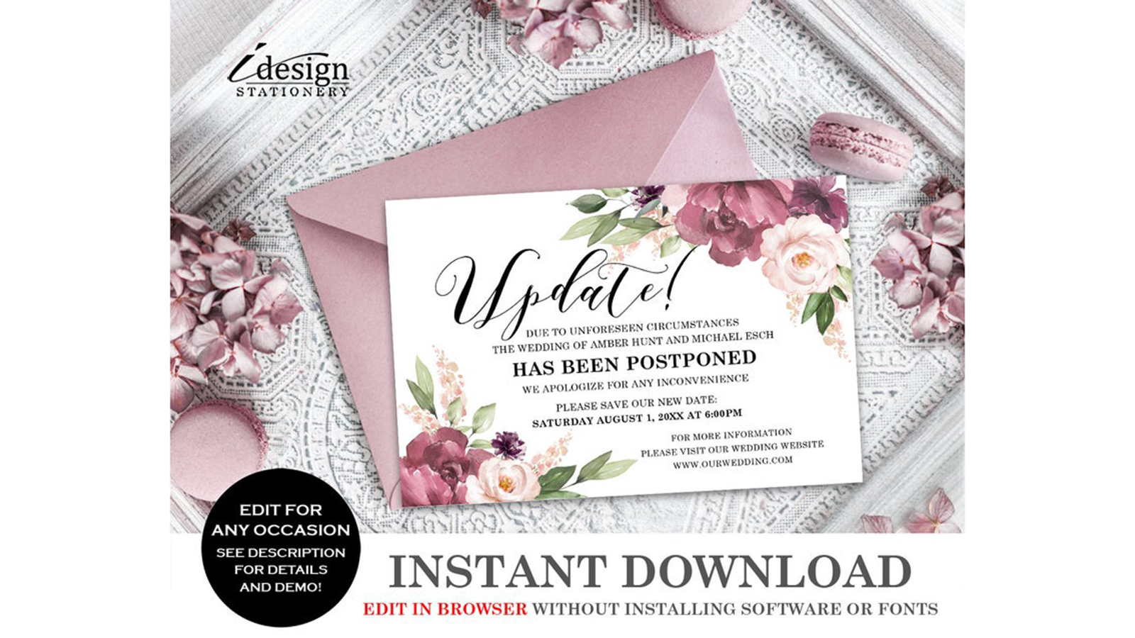 Wedding Postponement Cards Vistaprint / The 12 Best