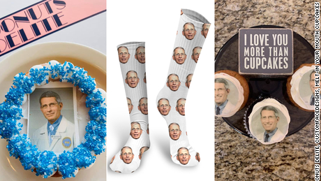 From cupcakes to candles, you can now find Dr. Anthony Fauci&#39;s face on everything