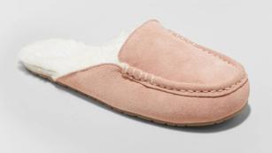 slip on moccasin slippers