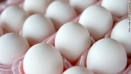 A surge in demand drove up egg prices in March. 