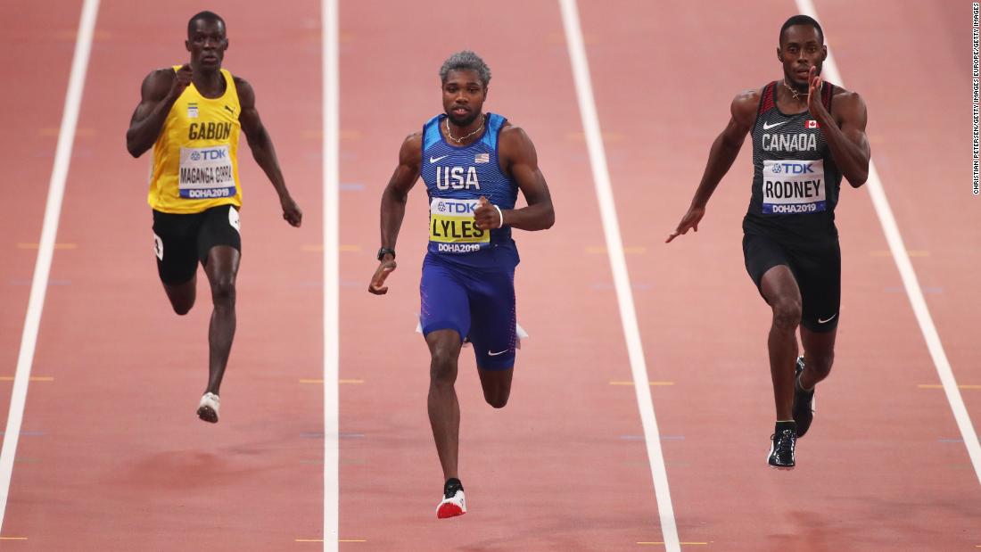 Noah Lyles: World champion sprinter who suffers from asthma cautious ...