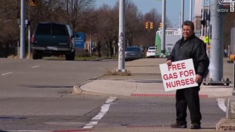 Nurses offered free gas