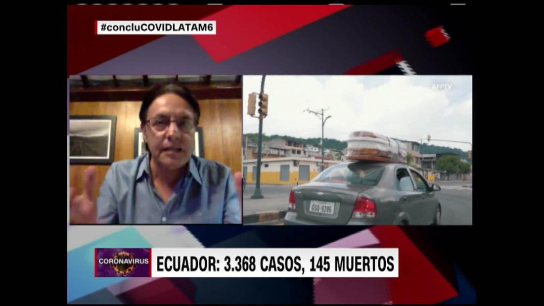 Fernando Del Rincon Fernando Villavicencio: "La salud en Ecuador estaba colapsada desde