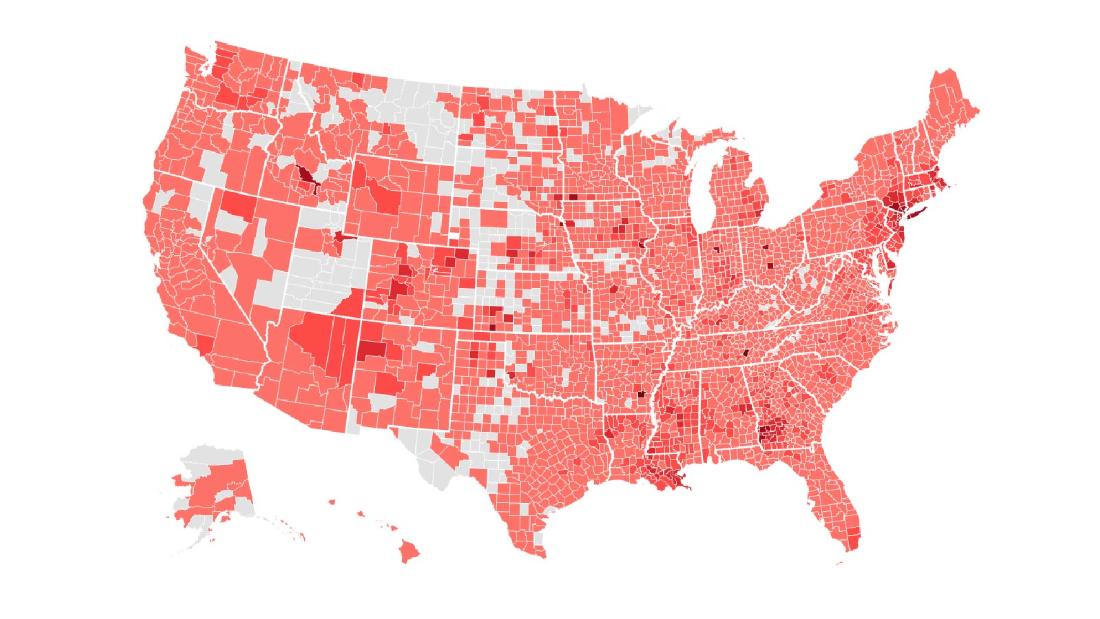 Tracking cases in the US, state by state