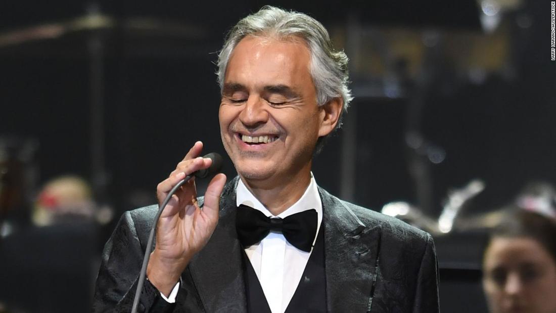 Andrea Bocelli will perform live on Easter from Italy&#39;s empty Duomo Cathedral - CNN