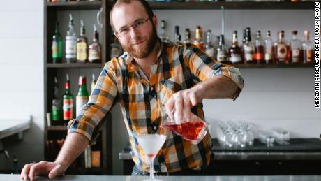 Andrew Volk had to close his cocktail bar in Portland, Maine, in mid-March and furlough his employees.