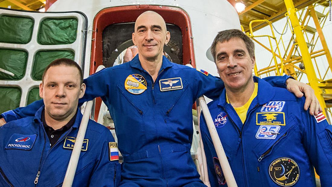 The first space station crew to launch during a pandemic is coming home - CNN