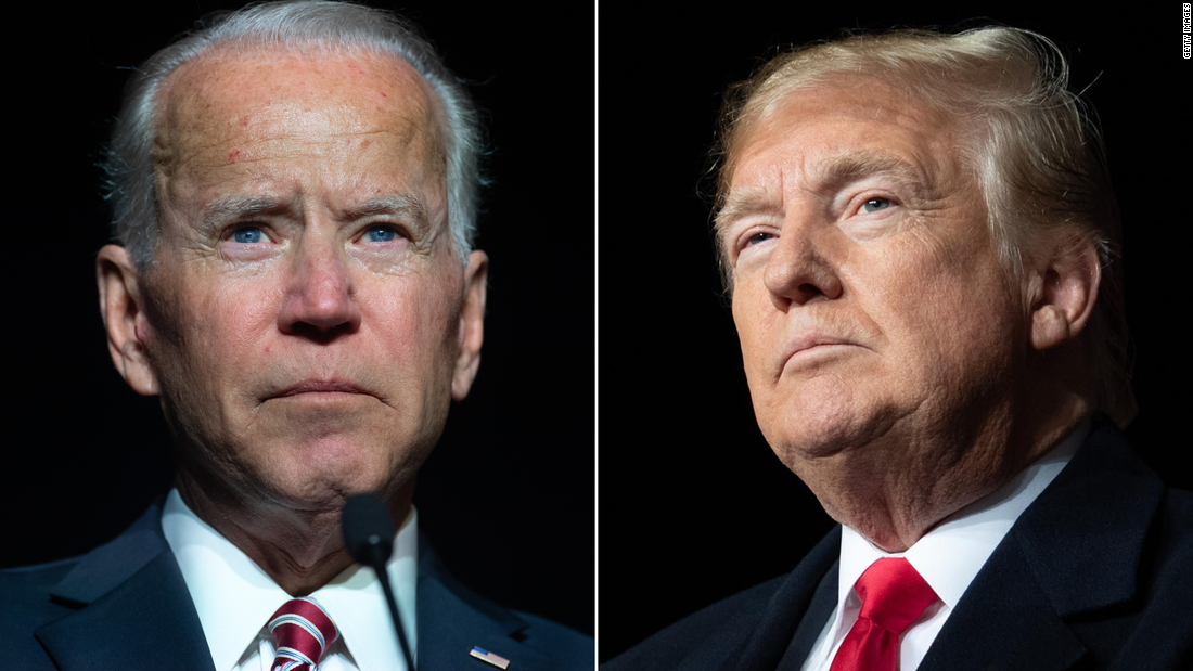 Biden uses press conference as a chance to point fingers at Trump