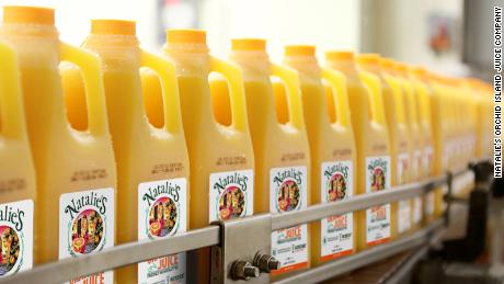 Sales of orange juice soared during the pandemic 