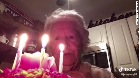 Grandma S Birthday Tiktok Clip Gets Over 3m Views Cnn Video