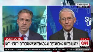 Fauci: There was &#39;pushback&#39; to February shutdown