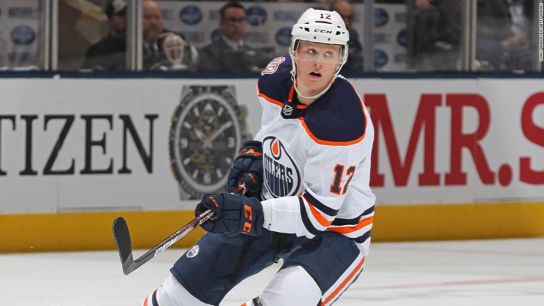 NHL center &lt;a href=&quot;https://www.cnn.com/2020/04/11/sport/colby-cave-dead-nhl-edmonton-oilers-trnd/index.html&quot; target=&quot;_blank&quot;&gt;Colby Cave&lt;/a&gt;, who played for the Edmonton Oilers and the Boston Bruins, died April 11 at the age of 25. He died days after doctors operated on him to remove a colloid cyst that was putting pressure on his brain, according to NHL.com. He had been in a medically induced coma since suffering a brain bleed overnight.