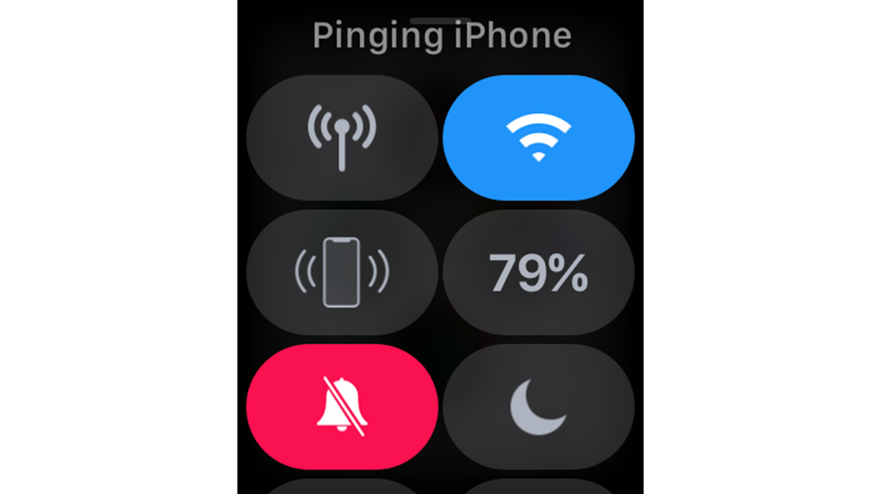 ping apple watch from iphone