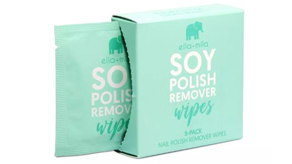 Ella + Mila Soy Nail Polish Remover Wipes