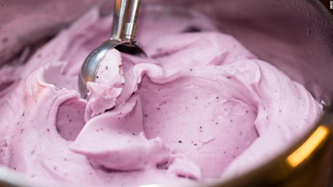 kitchenaid pink ice cream scoop