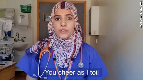 Viral video calls on Britons not to forget ethnic minorities&#39; frontline work once Covid crisis ends