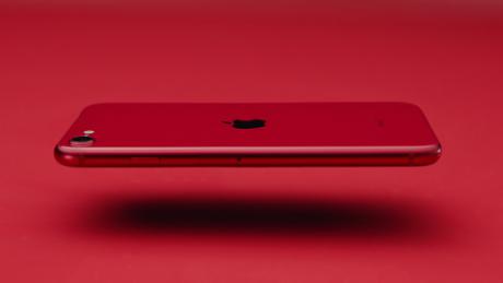 The new iPhone SE in red