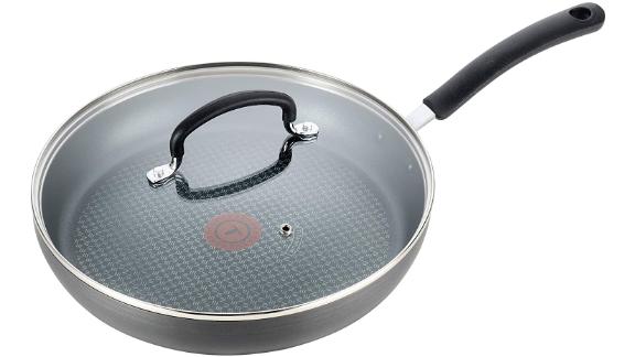  T-fal E76597 Ultimate Hard Anodized Nonstick 10 Inch Fry Pan with Lid