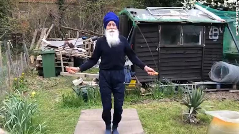 Meet the 73-year-old 'Skipping Sikh'