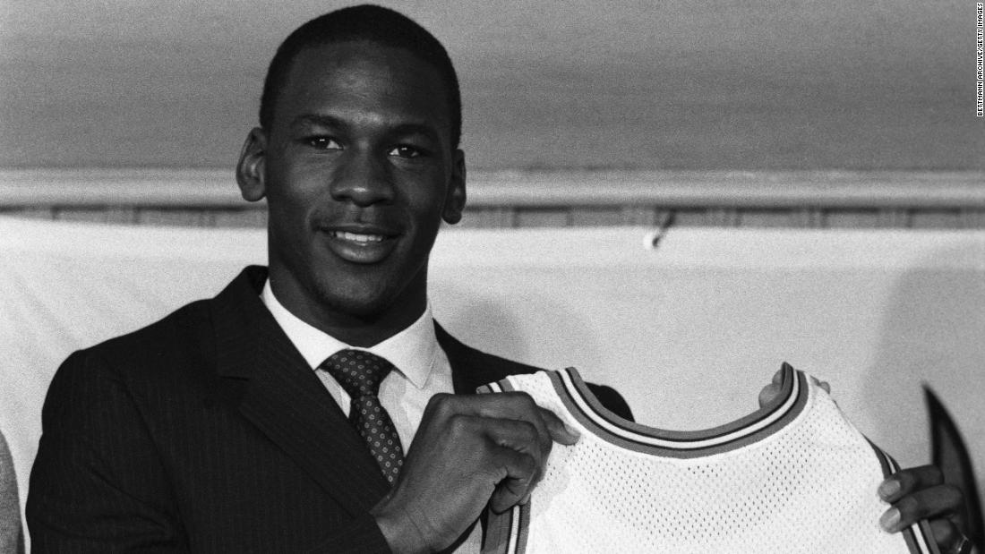 Jordan was drafted by the Chicago Bulls with the third overall pick in 1984. The first pick that year was center Akeem Olajuwon, another future Hall of Famer. The second pick was center Sam Bowie.