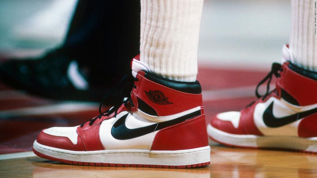 Jordan signed a lucrative shoe deal with Nike after turning pro, and his first &quot;Air Jordan&quot; sneaker was released during his rookie season. The shoes became a smash hit, and a new version was released every year to great fanfare.