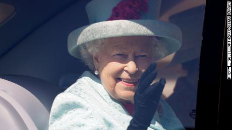 Britain&#39;s Queen Elizabeth II on her birthday, April 21, 2019.