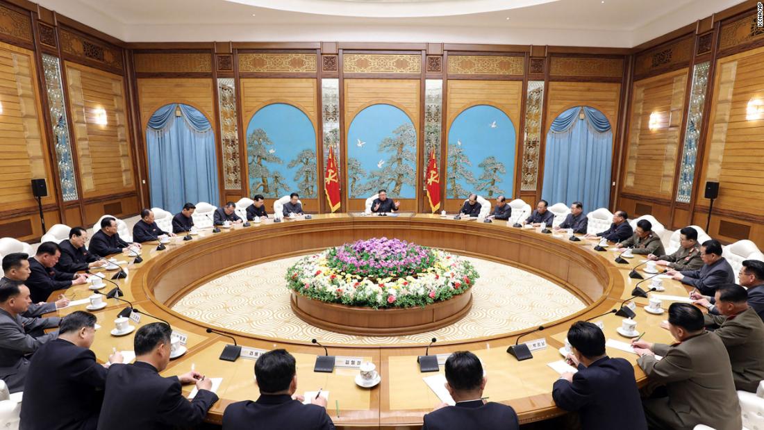 Kim appeared in North Korean state media in April 2020. He was attending a politburo meeting of the ruling Workers&#39; Party.