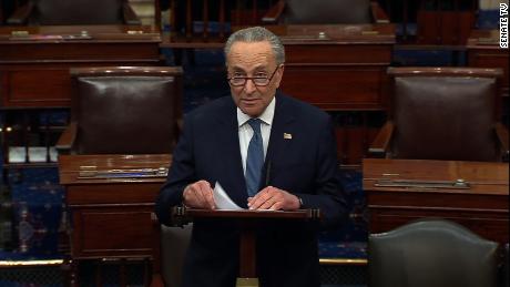 Schumer wants legislation to keep Trump&#39;s name off future stimulus checks