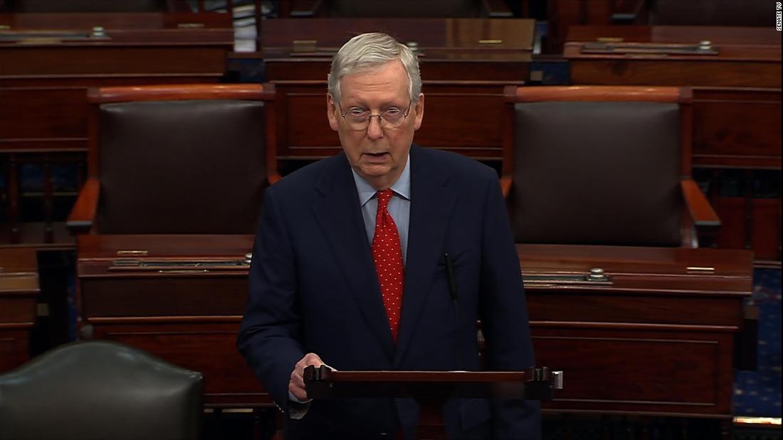 McConnell thinks bankruptcy, not more federal money, might be best for state and local governments