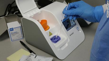 Abbott's rapid tests can produce false negatives under certain conditions, the company says
