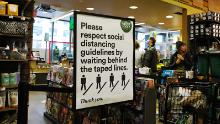 Whole Foods, like other grocers, is requiring all workers to wear masks. It has not extended that policy to customers.