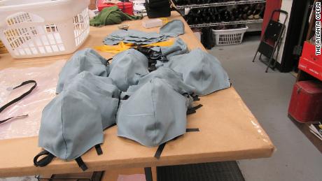 The Atlanta Opera&#39;s costume shop has started making masks and hospital gowns full time.
