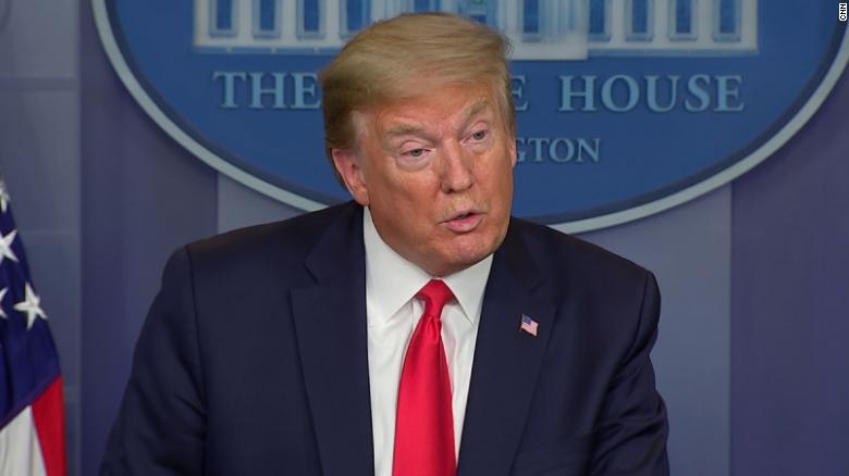 Trump Says He Strongly Disagreed With Move To Reopen Georgia Contradicting Source Who Said He Agreed With It Cnnpolitics