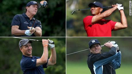 Tiger Woods And Peyton Manning Vs Phil Mickelson And Tom Brady Time Channel What To Know Cnn
