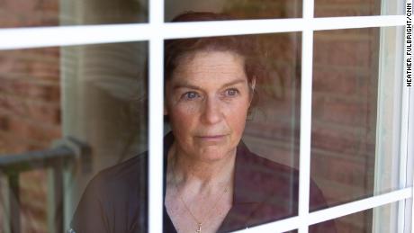 Maatje Benassi at her home on Wednesday, April 22. She said the experience is &quot;like waking up from a bad dream going into a nightmare day after day.&quot; (Heather Fulbright / CNN)