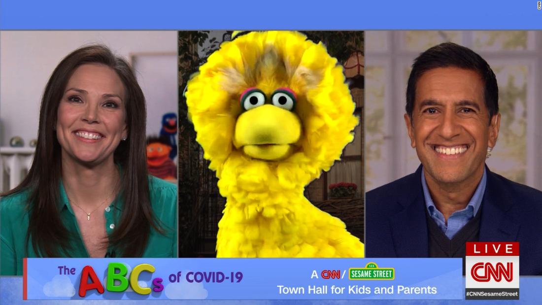 Best moments from CNN and Sesame Street's coronavirus town hall for kids and parents