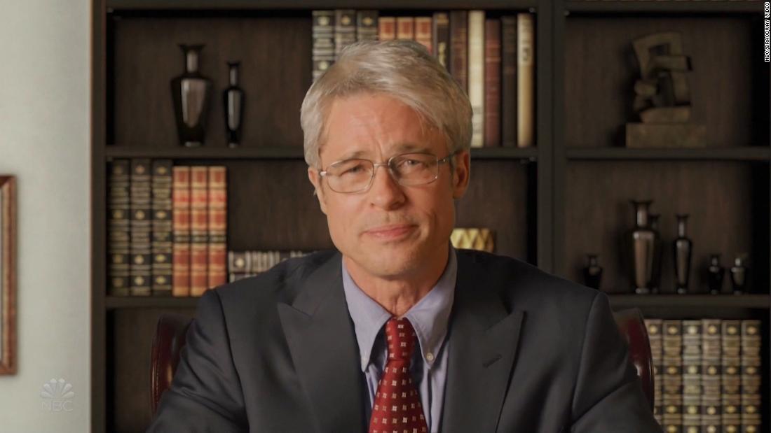 Brad Pitt scores Emmy nomination for playing Dr. Fauci on 'SNL'