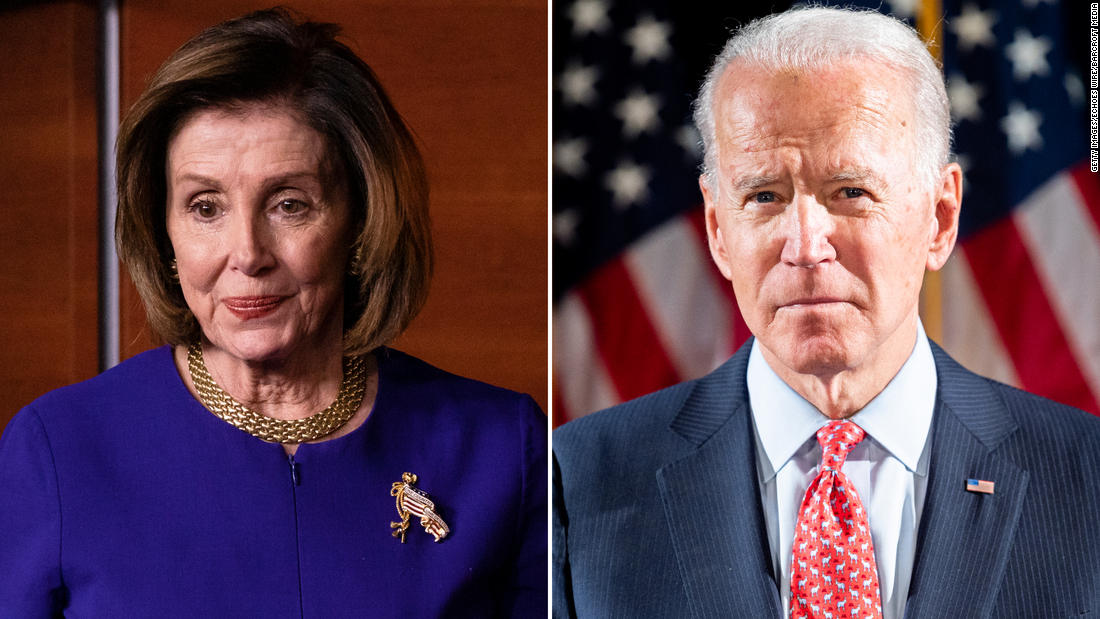 House Speaker Nancy Pelosi endorses Joe Biden for president CNNPolitics