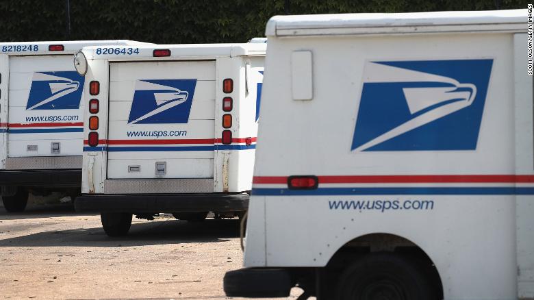 Trump questions USPS ability to handle mail-in ballots