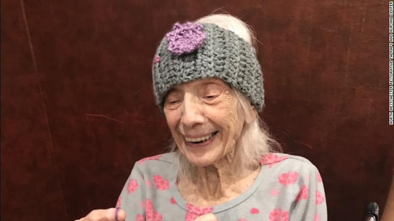 After beating coronavirus at 101 years old, Friedman started looking for some yarn so she could knit.